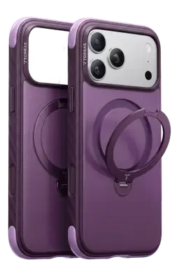 Torras Apple iPhone 18 Pro Max/17 Pro Max Ostand Q3 Rugg Standlı Magsafe Kapak - Bordo