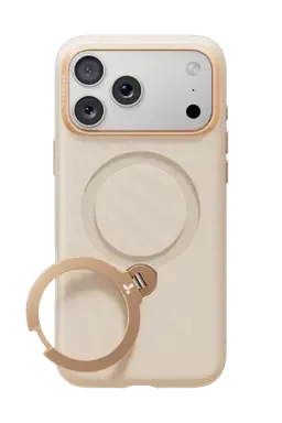 Torras Apple iPhone 18 Pro Max/17 Pro Max Ostand Q3 Silicone Wind Standlı Magsafe Kapak - Turuncu - görsel 3