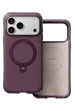 Torras Apple iPhone 18 Pro Max/17 Pro Max Q3 Air Essential Standlı Magsafe Kapak - Bordo - görsel 3