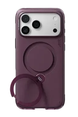 Torras Apple iPhone 18 Pro Max/17 Pro Max Q3 Air Essential Standlı Magsafe Kapak - Bordo - görsel 2