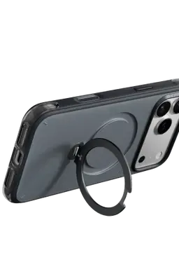 Torras Apple iPhone 18 Pro Max/17 Pro Max Q3 Air Essential Standlı Magsafe Kapak - Siyah - görsel 4