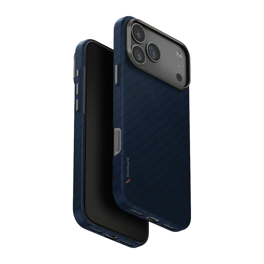 Uniq Apple iPhone 18 Pro Max/17 Pro Max Keva Edge Slim Aramid Magsafe Kapak - Lacivert — 1. görsel