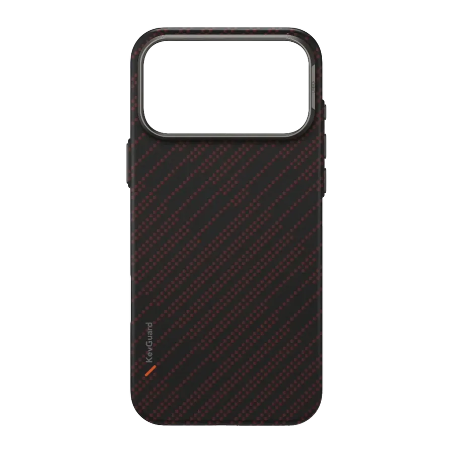 Uniq Apple iPhone 18 Pro Max/17 Pro Max Keva Edge Slim Aramid Magsafe Kapak - Turuncu - görsel 3