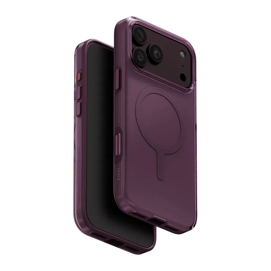 Uniq Apple iPhone 18 Pro Max/17 Pro Max Clario Magsafe Kapak - Bordo — 1. görsel