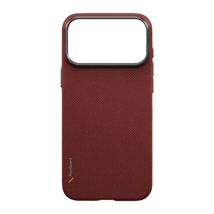 Uniq Apple iPhone 18 Pro Max/17 Pro Max Keva Edge Slim Aramid Magsafe Kapak - Bordo - görsel 4