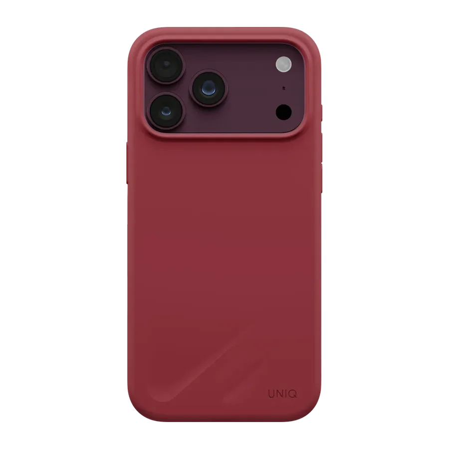 Uniq Apple iPhone 18 Pro Max/17Pro Max Lino Hybrid Magsafe Kapak - Bordo - görsel 2