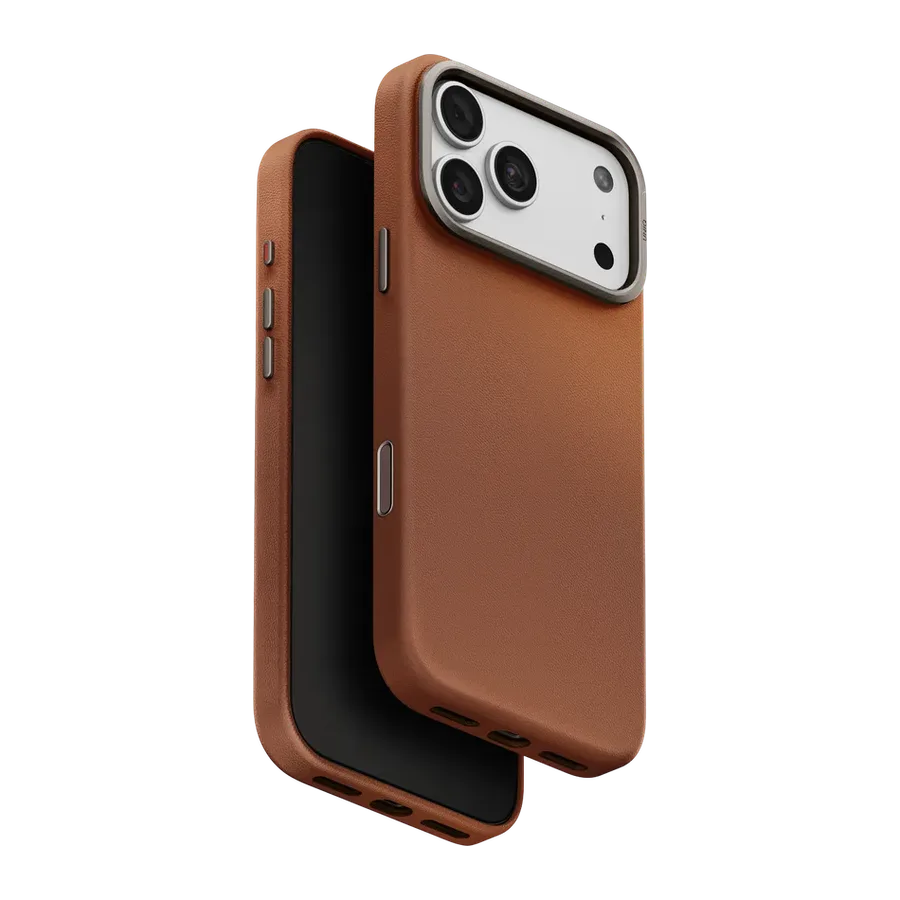 Uniq Apple iPhone 18 Pro Max/17 Pro Max Lyden Magsafe Deri Kapak - Karamel — 1. görsel