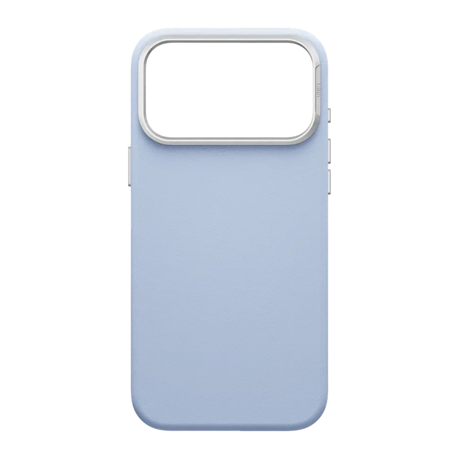 Uniq Apple iPhone 18 Pro Max/17 Pro Max Lyden Magsafe Deri Kapak - Açık Mavi - görsel 3