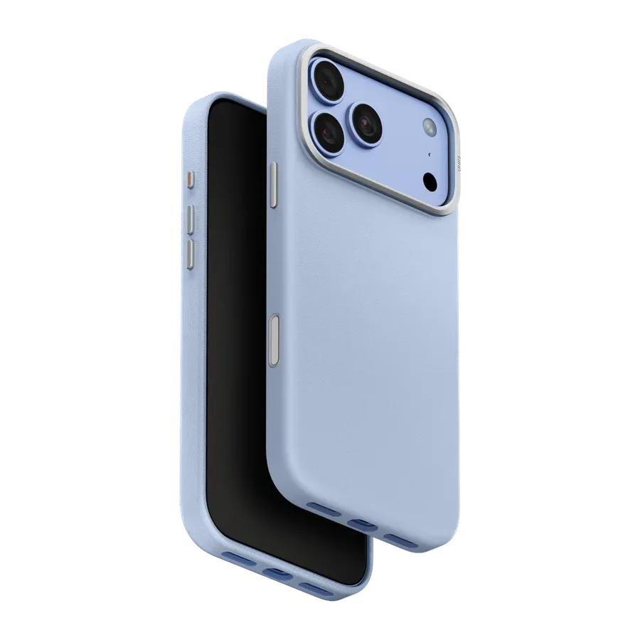 Uniq Apple iPhone 18 Pro Max/17 Pro Max Lyden Magsafe Deri Kapak - Açık Mavi — 1. görsel