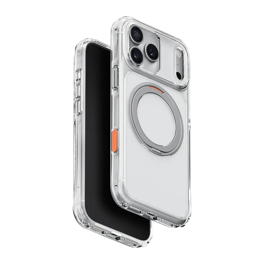 Uniq Apple iPhone 18 Pro Max/17 Pro Max Swivix Rotating Kickstand Kapak - Şeffaf — 1. görsel