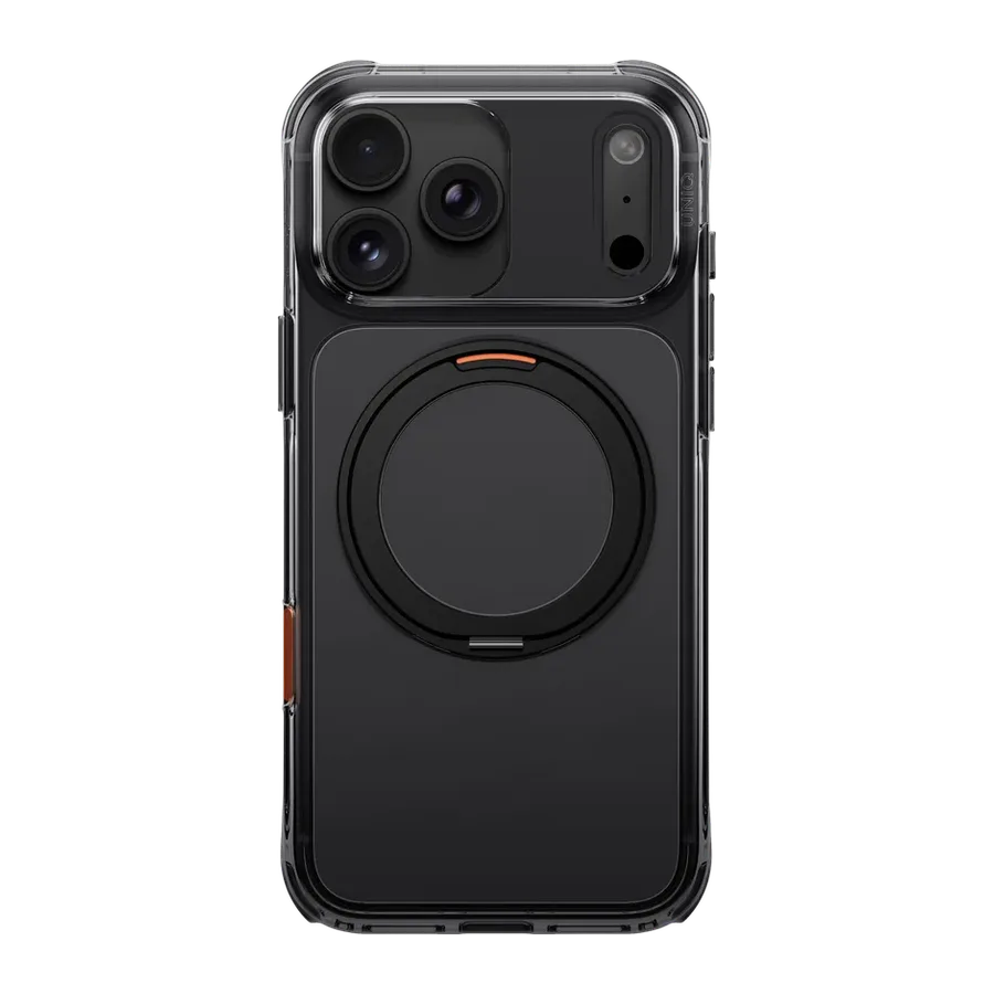 Uniq Apple iPhone 18 Pro Max/17 Pro Max Swivix Rotating Kickstand Kapak - Siyah - görsel 2