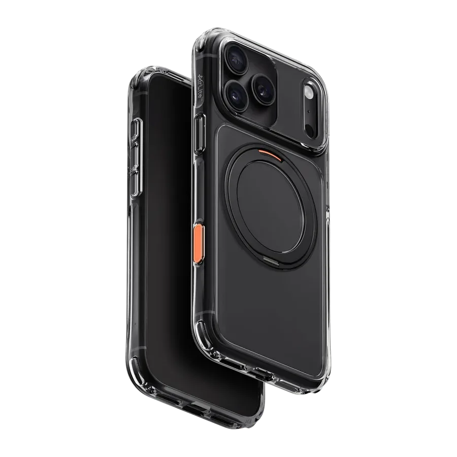 Uniq Apple iPhone 18 Pro Max/17 Pro Max Swivix Rotating Kickstand Kapak - Siyah — 1. görsel