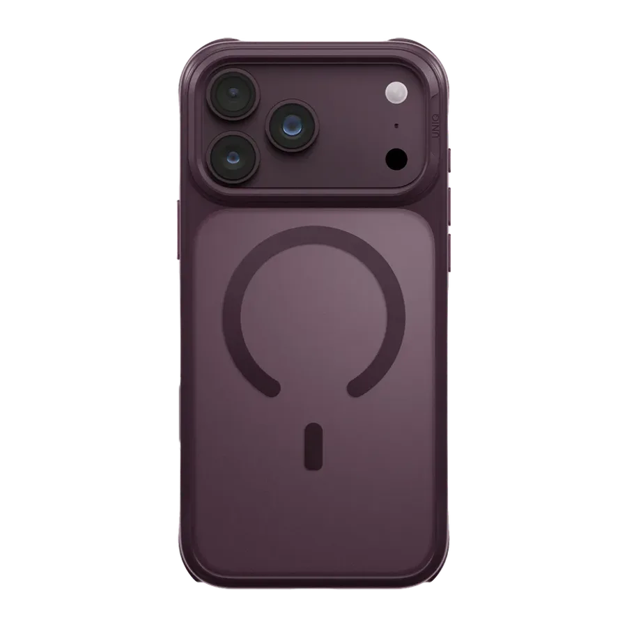 Uniq Apple iPhone 18 Pro Max/17 Pro Max Veren Magsafe Kapak - Bordo - görsel 2