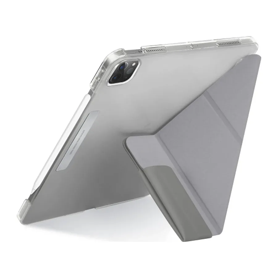 Uniq Apple iPad Pro 11 (2022) Camden Katlanabilir Tablet Kapak - Gri - görsel 2
