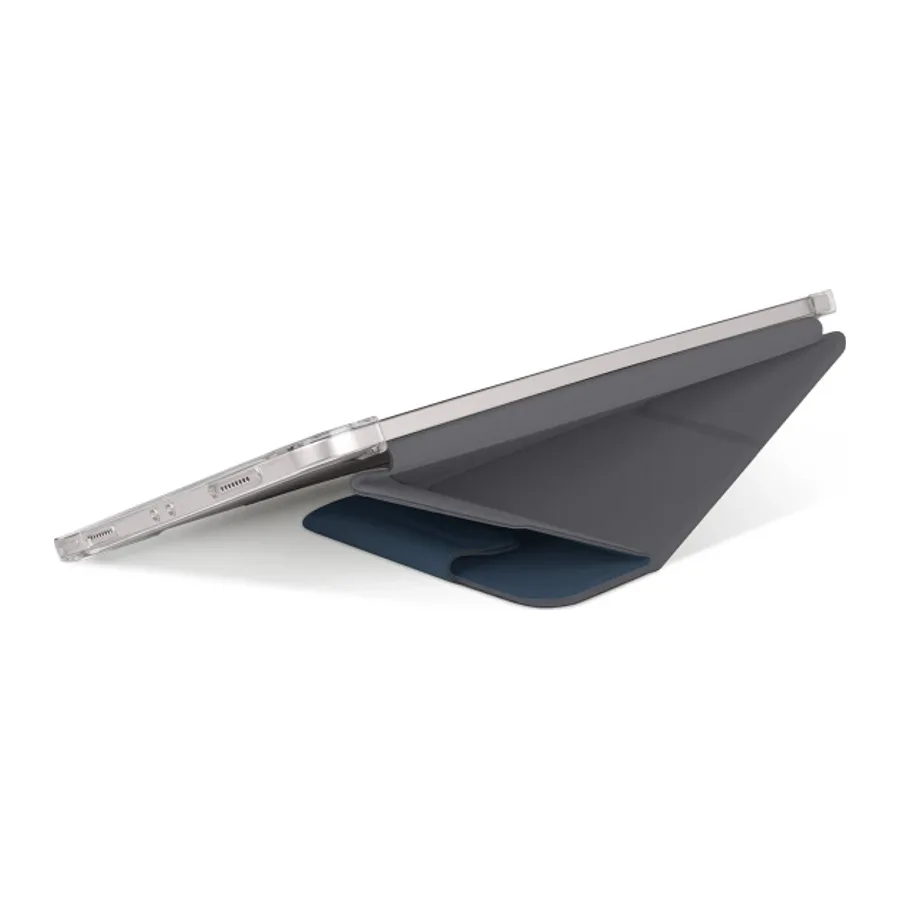 Uniq Apple iPad Pro 11 (2022) Camden Katlanabilir Tablet Kapak - Mavi - görsel 4