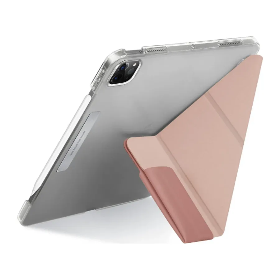 Uniq Apple iPad Pro 11 (2022) Camden Katlanabilir Tablet Kapak - Pembe - görsel 2