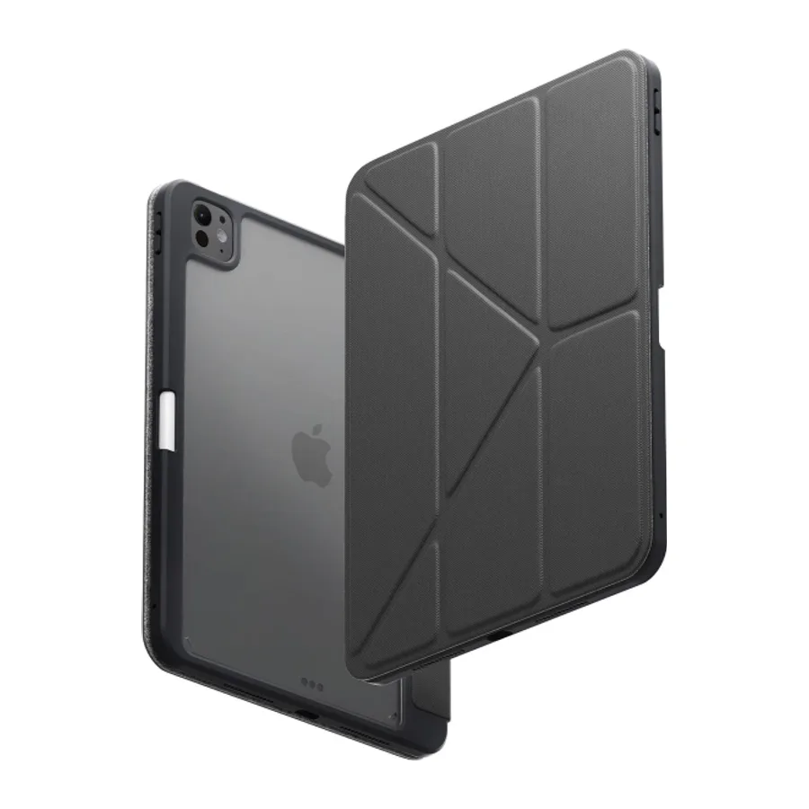 Uniq Apple iPad Pro 11 (2022) Moven Standlı Tablet Kapak - Gri
