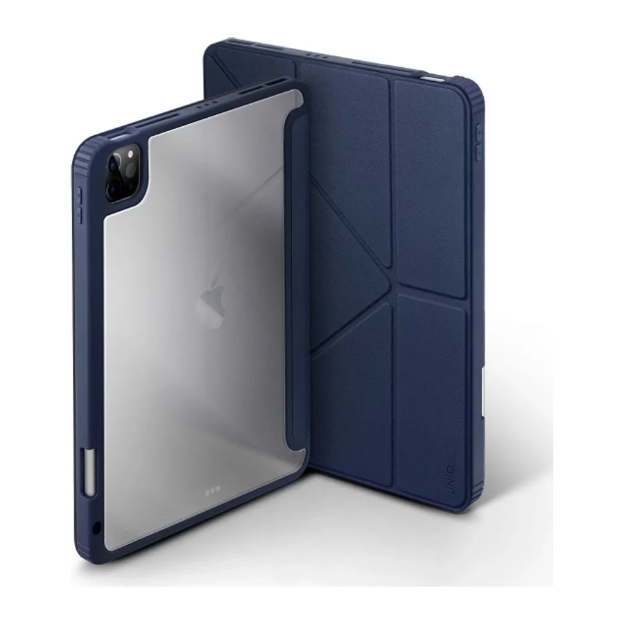 Uniq Apple iPad Pro 11 (2022) Moven Standlı Tablet Kapak - Lacivert