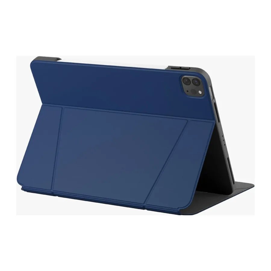Uniq Apple iPad Pro 11 (2022) Ryze Standlı Katlanabilir Tablet Kapak - Lacivert - görsel 3