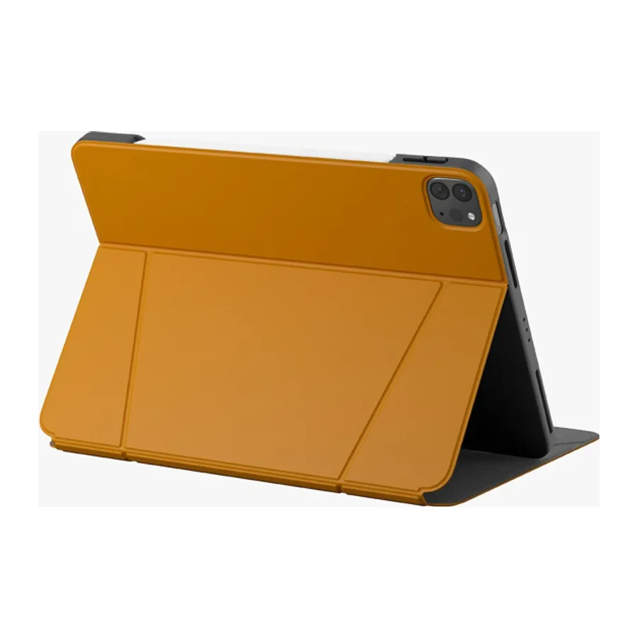 Uniq Apple iPad Pro 11 (2022) Ryze Standlı Katlanabilir Tablet Kapak - Sarı - görsel 4