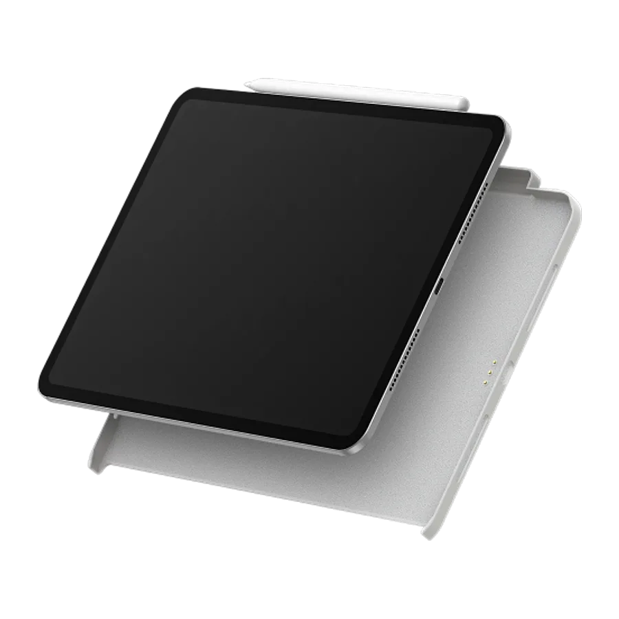 Uniq Apple iPad Pro 11 (2022) Axel Manyetik Tablet Kılıf - Beyaz - görsel 3
