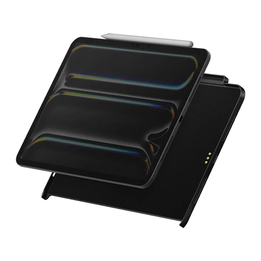 Uniq Apple iPad Pro 11 (2022) Axel Manyetik Tablet Kılıf - Siyah - görsel 3