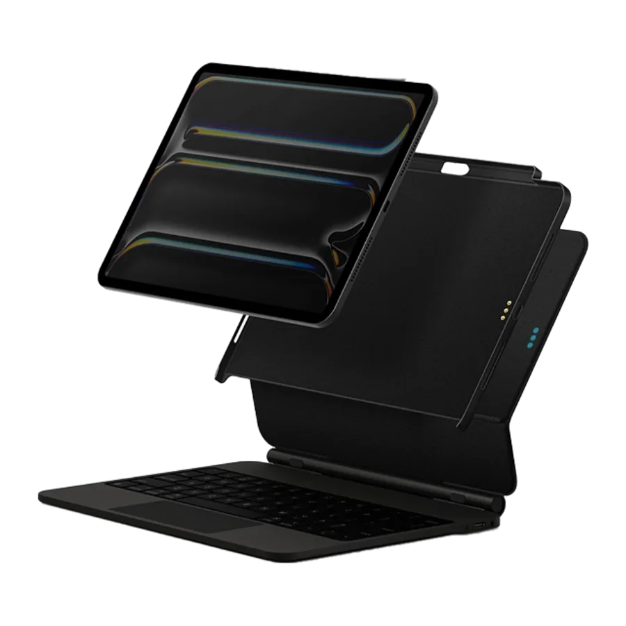 Uniq Apple iPad Pro 11 (2022) Axel Manyetik Tablet Kılıf - Siyah — 1. görsel