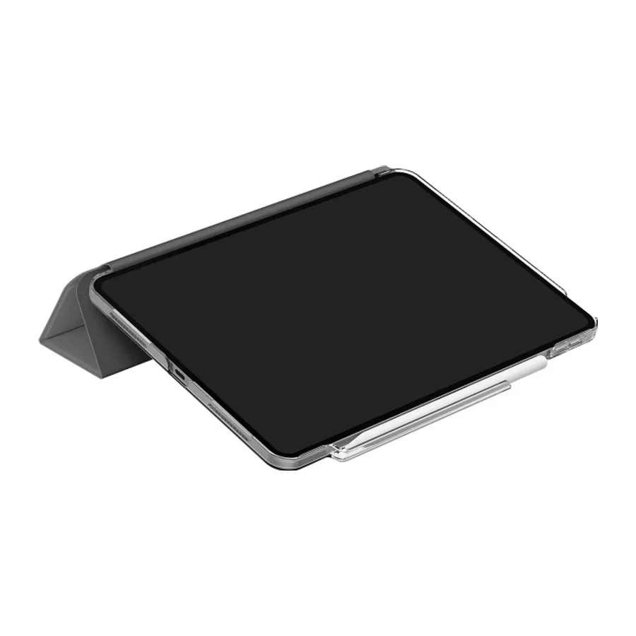 Uniq Apple iPad Pro 11 (2024) Camden Katlanabilir Tablet Kapak - Koyu Gri - görsel 4