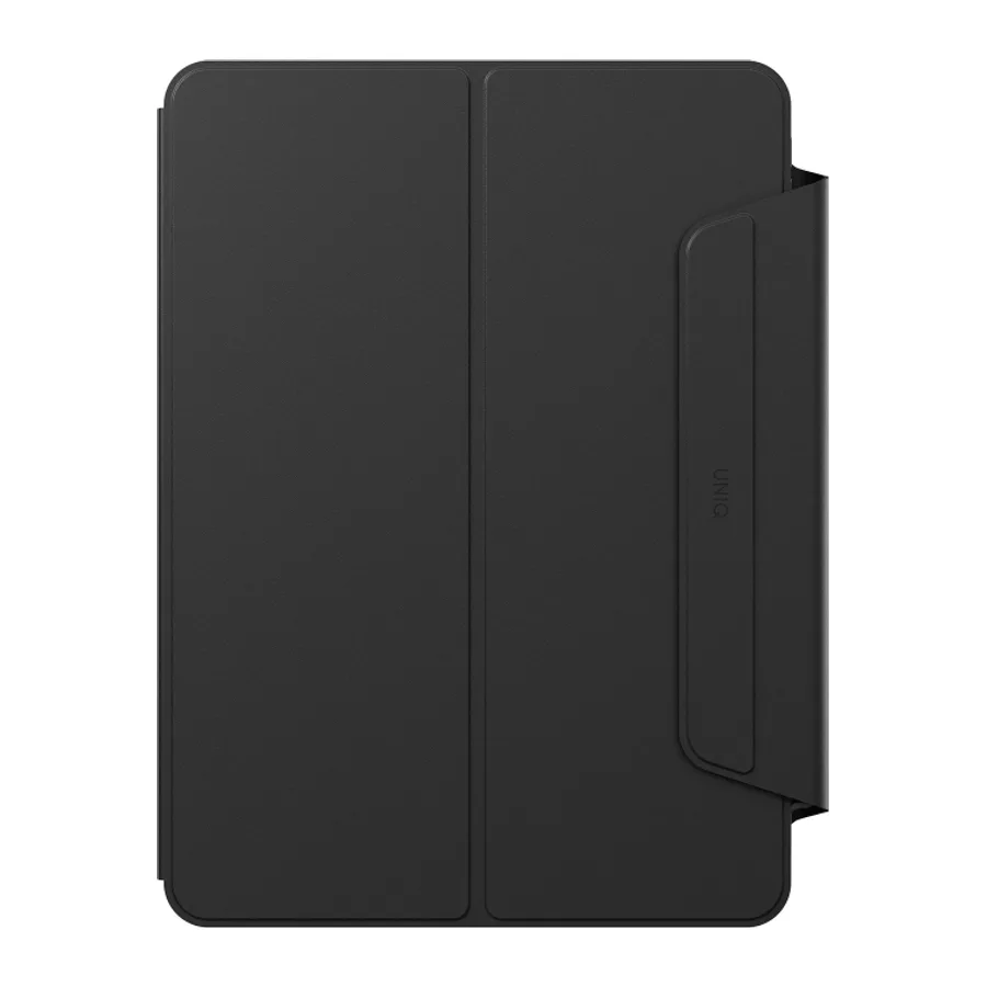 Uniq Apple iPad Pro 11 (2024) Rovus Snapmount 360 Derece Dönebilen Manyetik Tablet Kılıf - Siyah - görsel 2