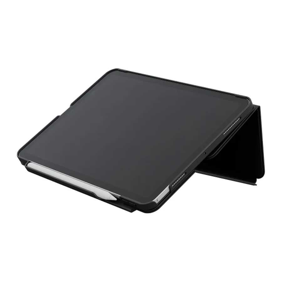Uniq Apple iPad Pro 11 (2024) Rovus Snapmount 360 Derece Dönebilen Manyetik Tablet Kılıf - Siyah - görsel 6