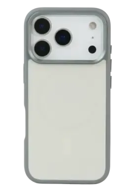 URR Apple iPhone 17 Pro Max/18 Pro Max IRIS Matte Pure Glass Magsafe Kapak - Titan Gri - görsel 3
