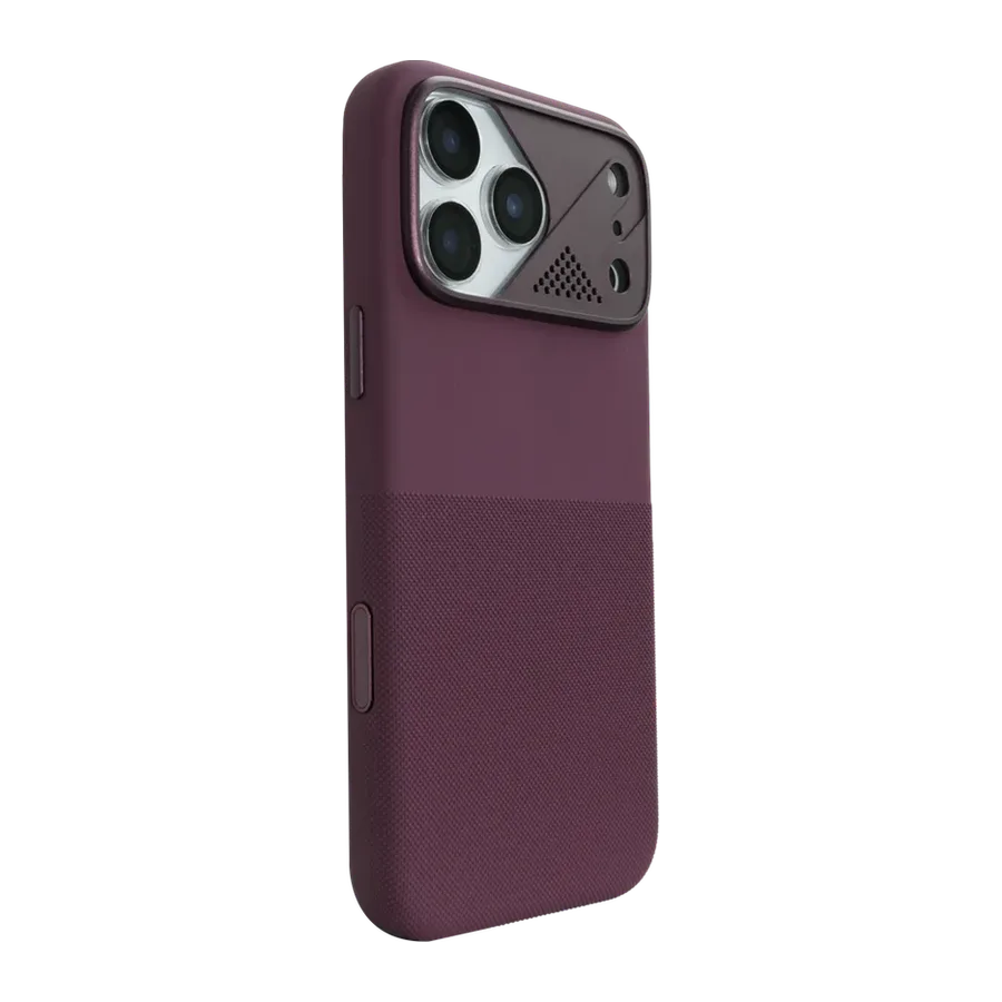 URR Apple iPhone 18 Pro Max/17 Pro Max Silikon Armor Magsafe Kapak - Bordo - görsel 2