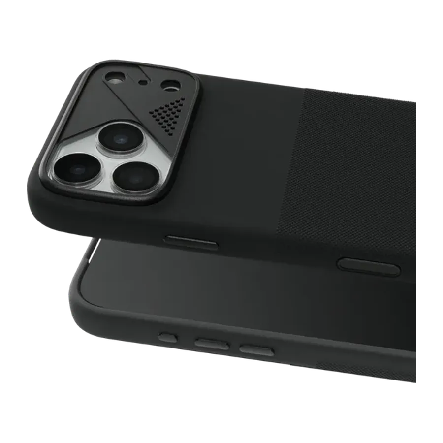 URR Apple iPhone 18 Pro Max/17 Pro Max Silikon Armor Magsafe Kapak - Siyah - görsel 2