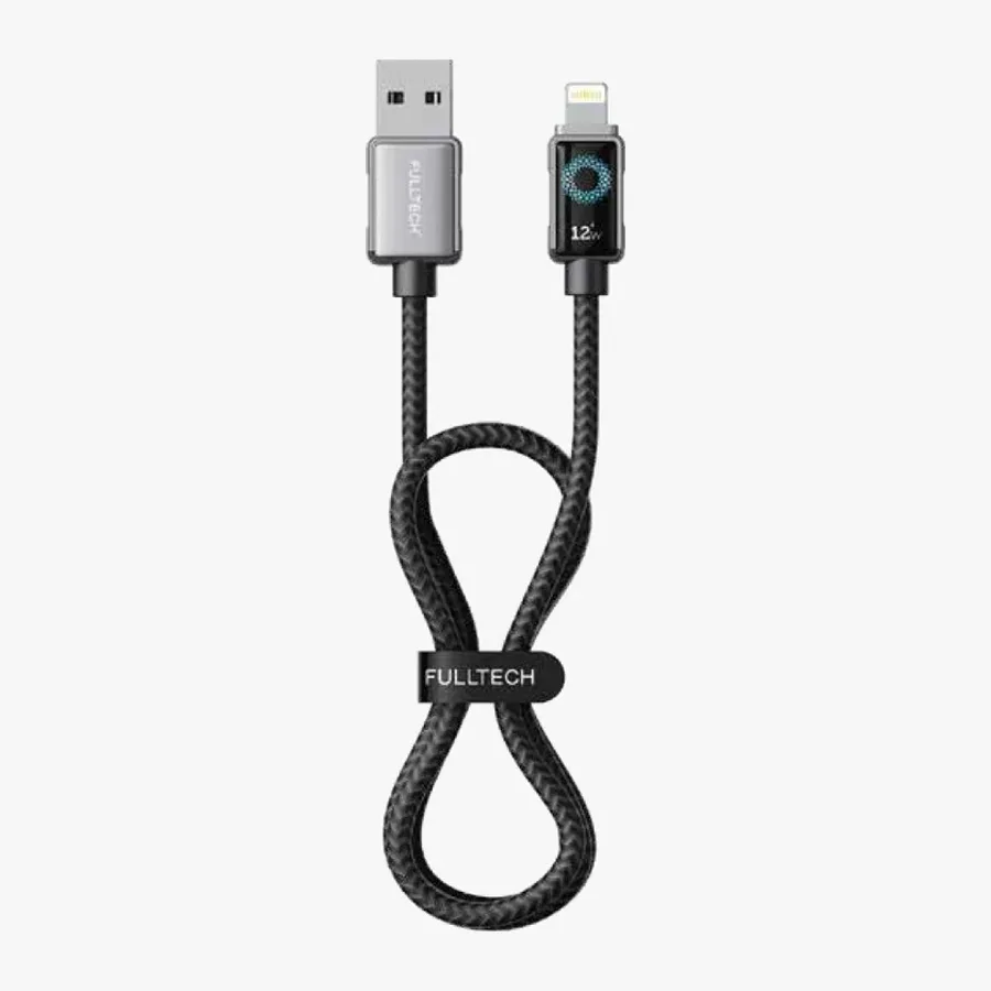 Fulltech FC-167, 1,2M 12W Hızlı Şarj, Usb To Lightning Şarj Kablosu