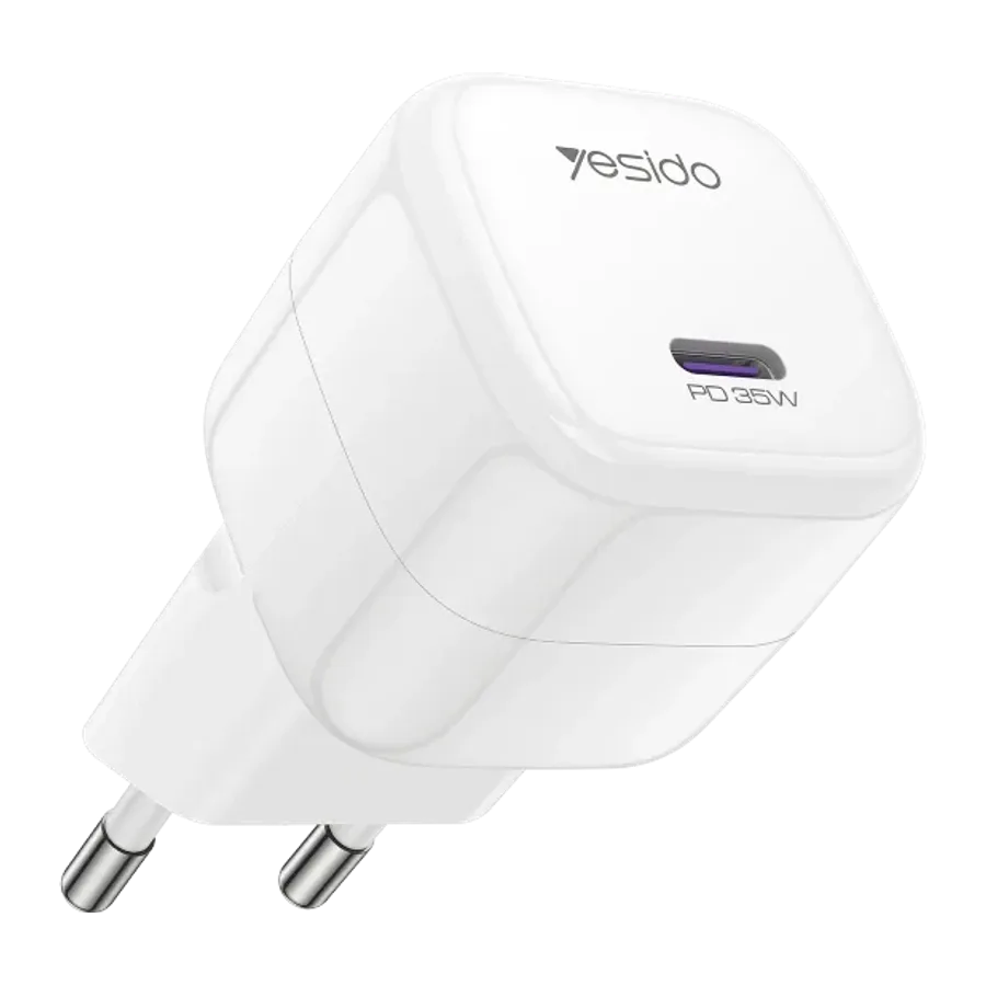 Yesido YC103 35W Type-C Çıkışlı PD Hızlı Şarj Cihazı - Beyaz